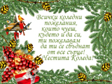 Всички коледни пожелания