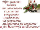 През Новата година