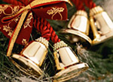 Златисти Коледни камбанки